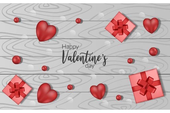 Download Backdrop Happy Valentines Day Heart Box - Valentines day Collection