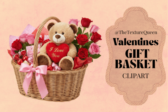 Download Valentines Day Gift Basket Clipart Png - Valentines day Collection
