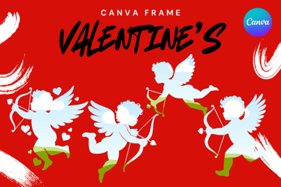 Download Cupid Canva Frame Love Valentine Shirt - Shirt Collection