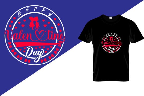 Download Happy Valentin's Day T Shirt Design - Premium Resources