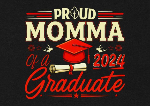 Download Proud Momma of a 2024 T-Shirt Design - Shirt Collection