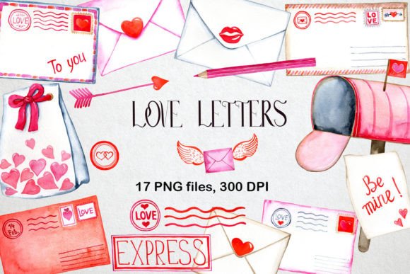 Download Love Letter Clipart PNG. Valentines Day - Valentines day Collection