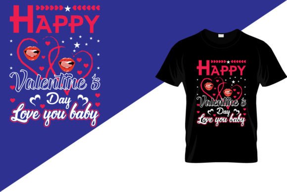 Download Happy Valentin's Day T Shirt Design - Premium Resources