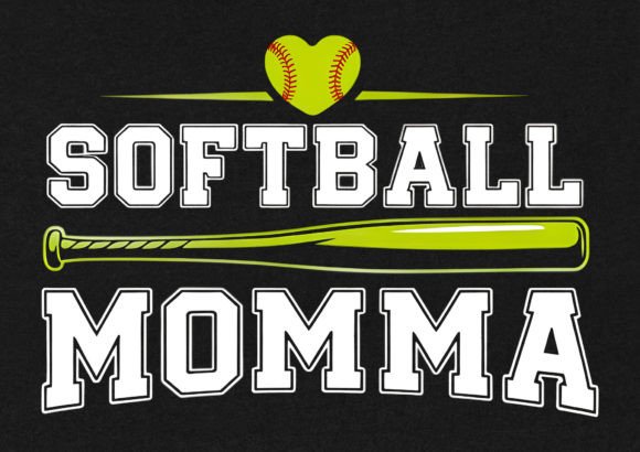 Download Softball Momma T-Shirt Design - Shirt Collection