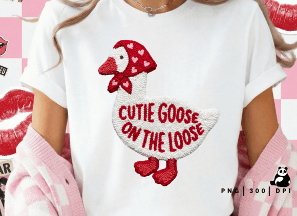 Download Valentines Goose Honk Latch Hook Png - Latch hook png Collection