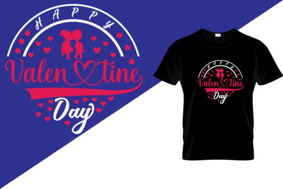 Download Happy Valentin's Day T Shirt Design - Premium Bundle