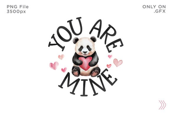 Download Happy Valentines Day Panda PNG T-shirt - Shirt Collection