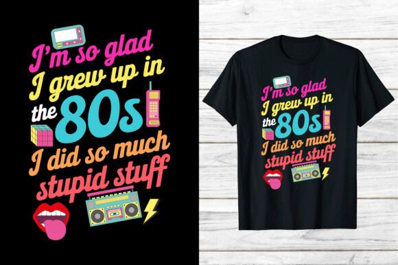 Download 80s Retro T-shirt 80s Funny Love Design - Shirt Collection