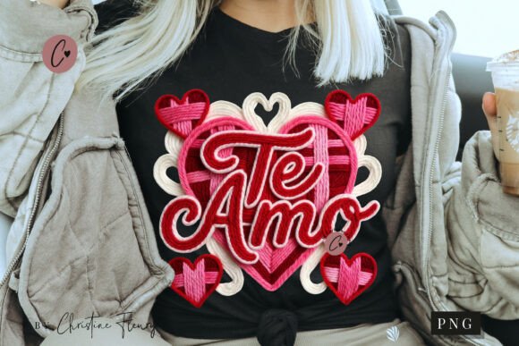 Download Te Amo Valentine Latch Hook PNG - Latch hook png Collection