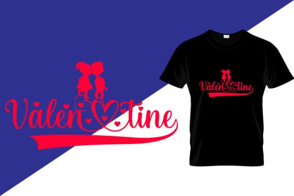 Download Happy Valentin's Day T Shirt Design - Premium Resources